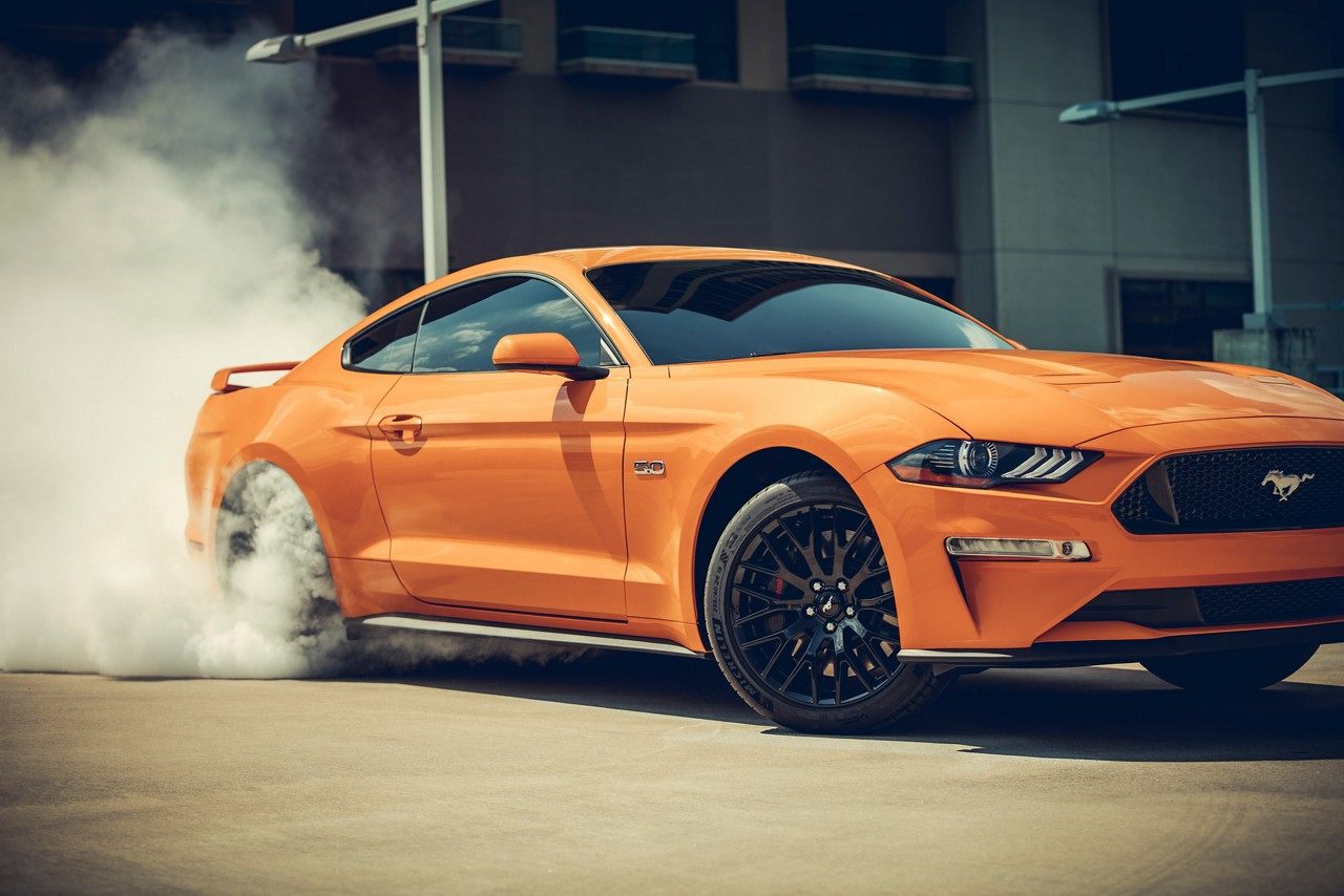 2019 Ford Mustang Orange Fury Exterior Side View Picture.jpeg